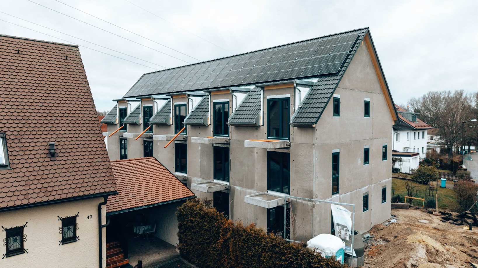 Baustelle für Studentenwohnungen