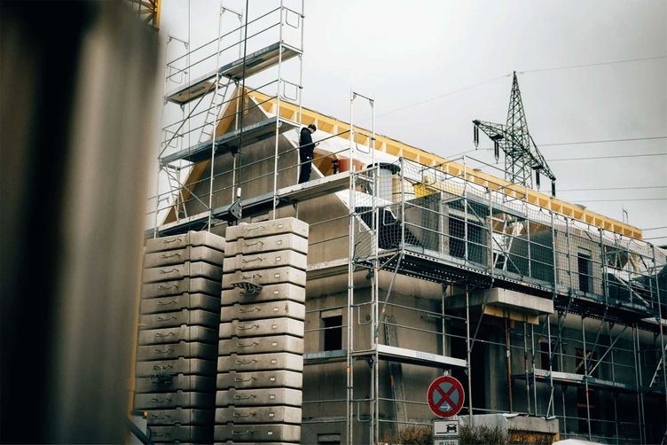 Neubau von Studentenapartments